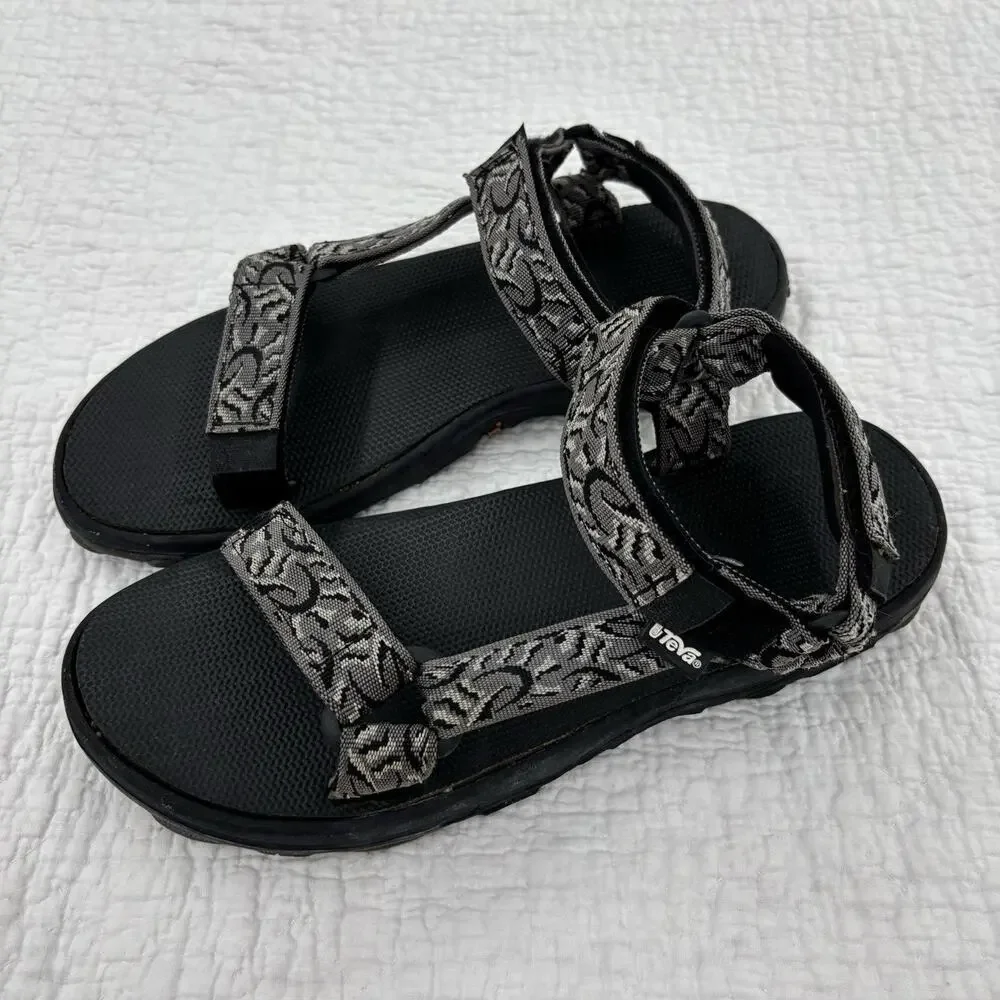 Teva Terradactyl Sandals Mens Size 10 Black Gray Performance Hiking Adjustable